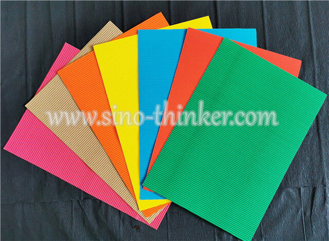 Color Corrugated Paper